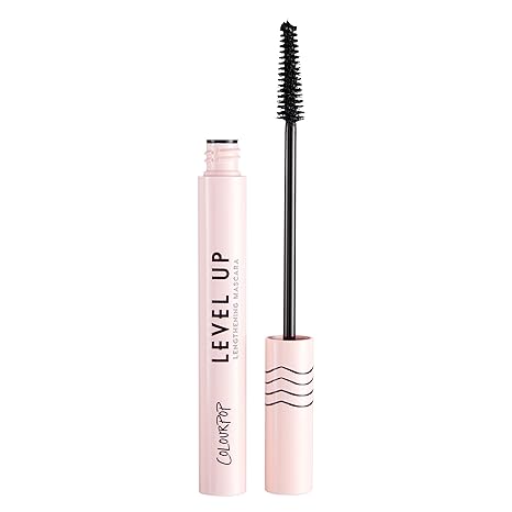 ColourPop Level Up Lengthening Mascara - Buildable Black Mascara for Lifting & Lengthening Lashes