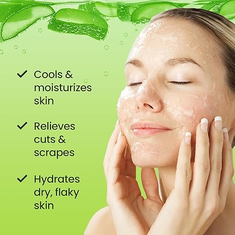 Soothing Aloe Vera Gel Made in the USA with Natural Ingredients