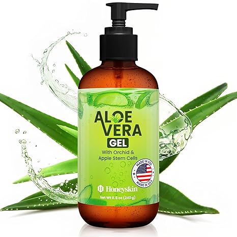 Soothing Aloe Vera Gel Made in the USA with Natural Ingredients
