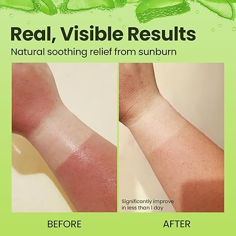 Soothing Aloe Vera Gel Made in the USA with Natural Ingredients